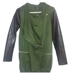 Green Moto jacket
